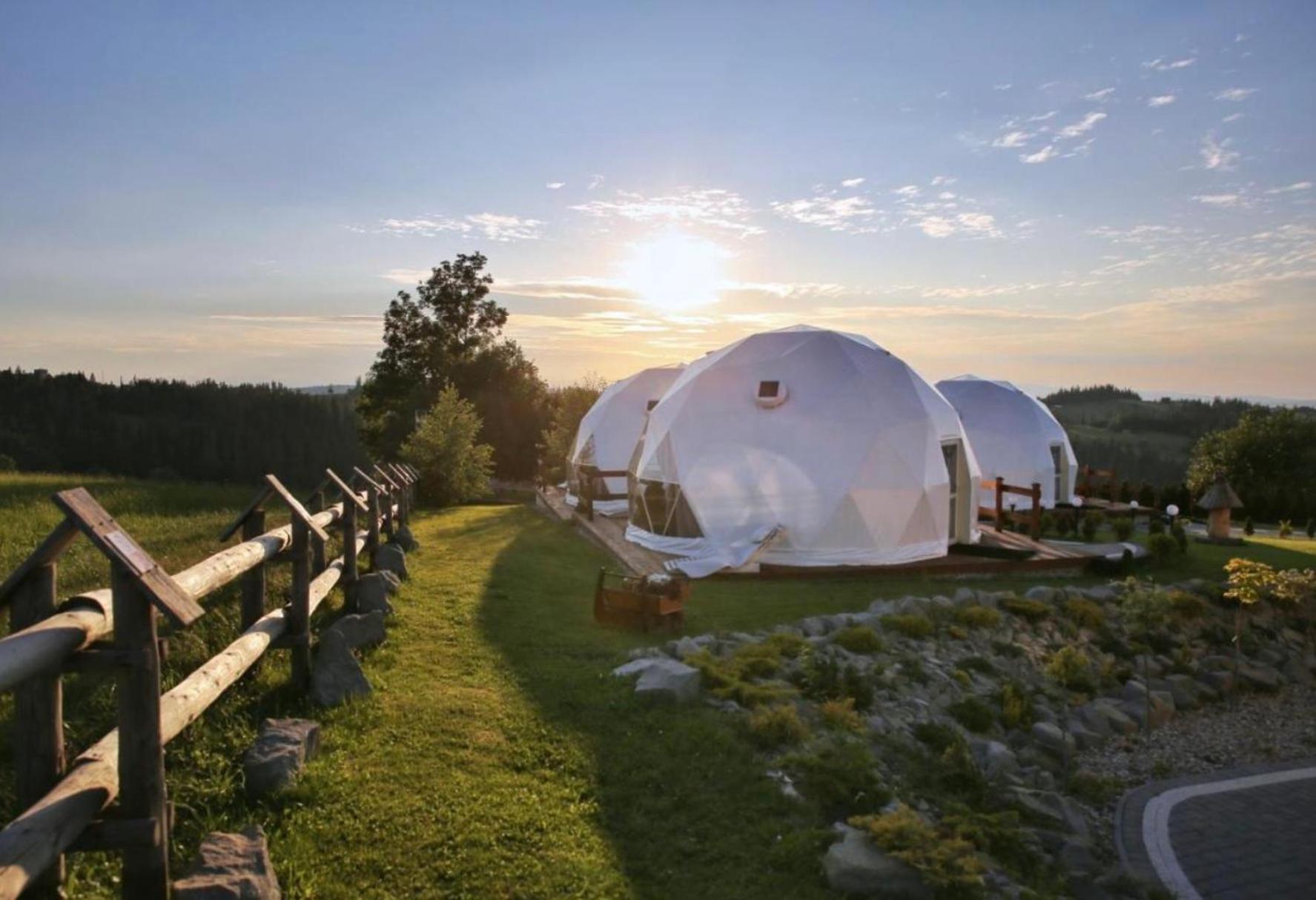 Glamping Pasieka Namiot Glamp Bukowina Tatrzanska - Domki W Gorach Groń Kültér fotó