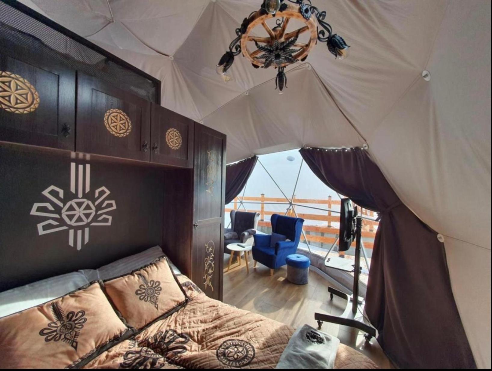 Glamping Pasieka Namiot Glamp Bukowina Tatrzanska - Domki W Gorach Groń Kültér fotó