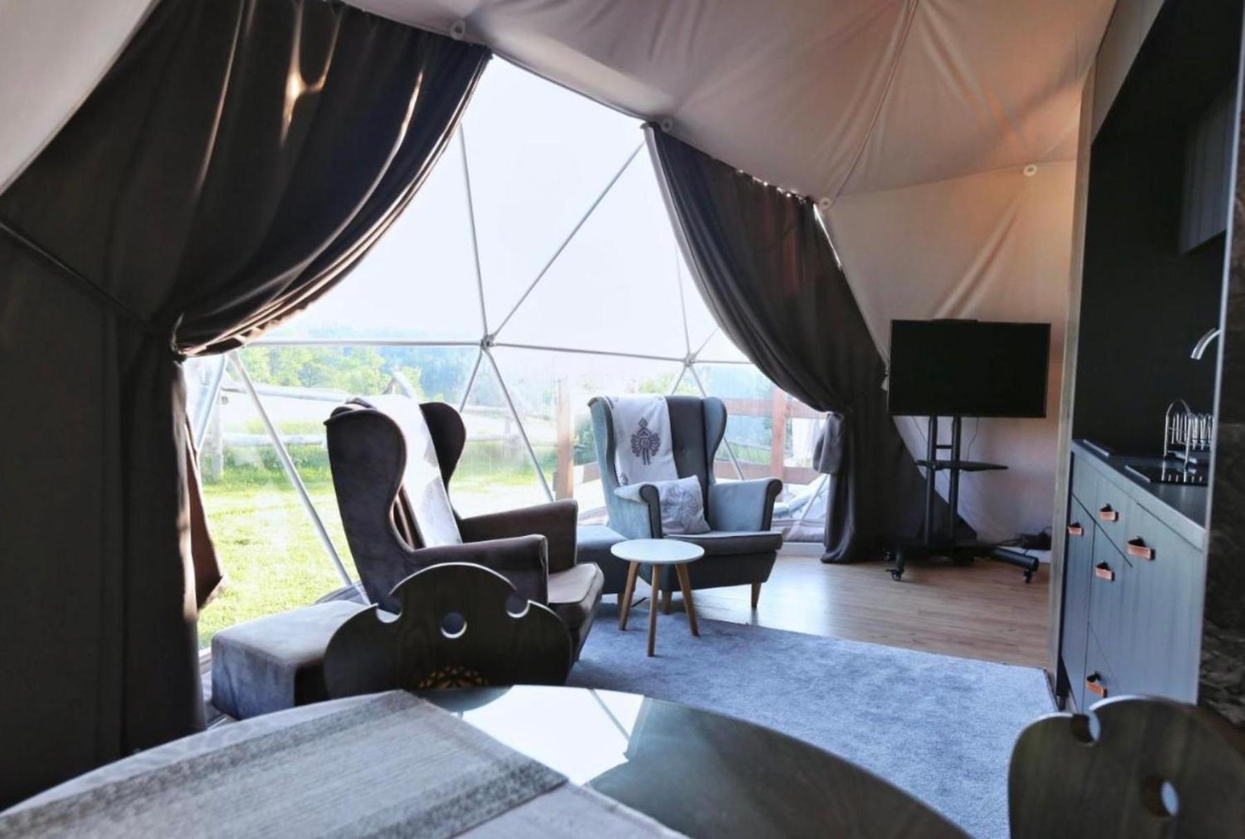 Glamping Pasieka Namiot Glamp Bukowina Tatrzanska - Domki W Gorach Groń Kültér fotó